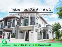 Natura Trend ปิ่นเกล้า-สาย 5 บ้านแฝดหลังริม บ้านมือสอง สามพราน